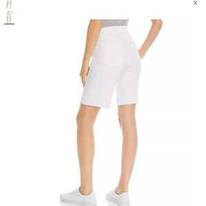 JEN 7 by 7 For All Mankind White Bermuda Shorts 8